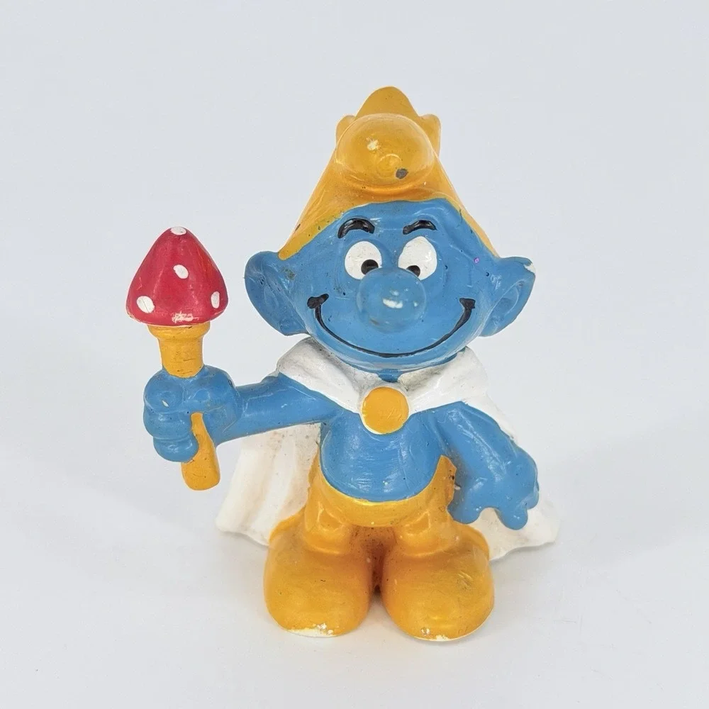 Schleich Peyo‎ Smurfs Figures Lot Sagittarius King Guitar Vintage
